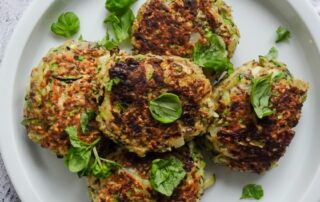 gesunde Zucchini Bratlinge