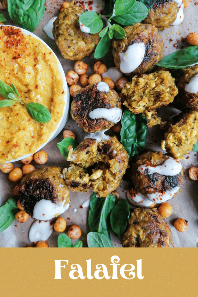 Falafel Rezept vegan für die Pfanne