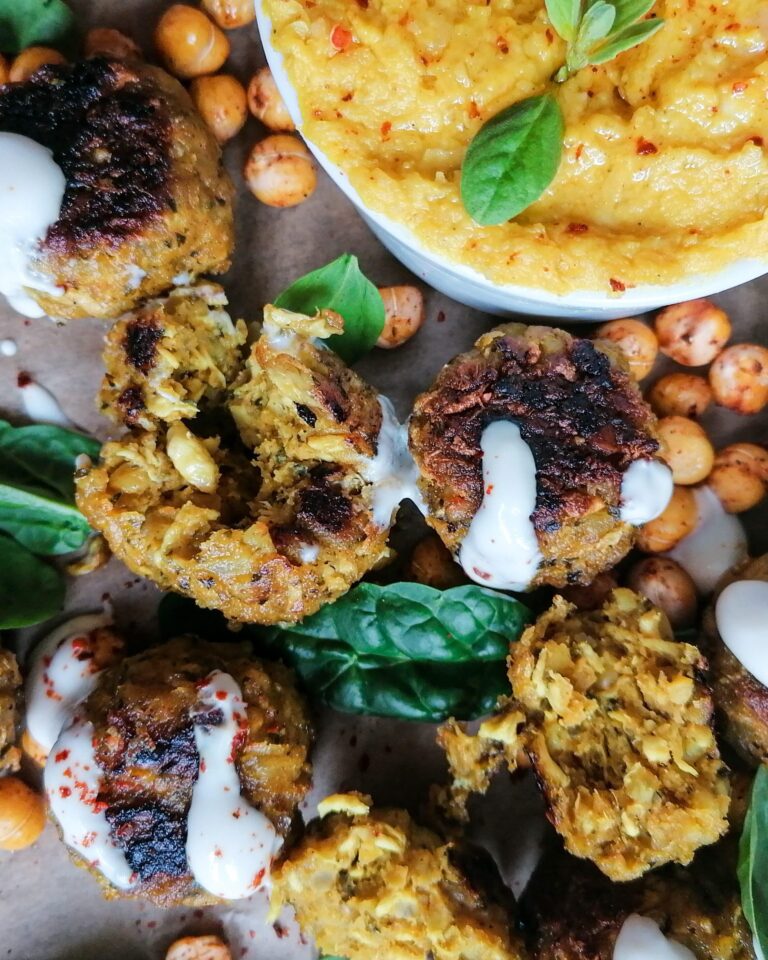 Falafel Rezept vegan für die Pfanne