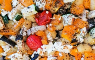 Gnocchi vom Blech mit Gemüse