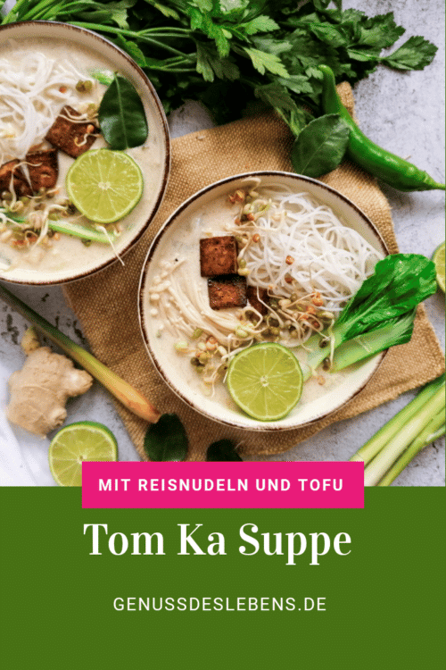Asiatische Suppe mit Kokosmilch und Zitronengras