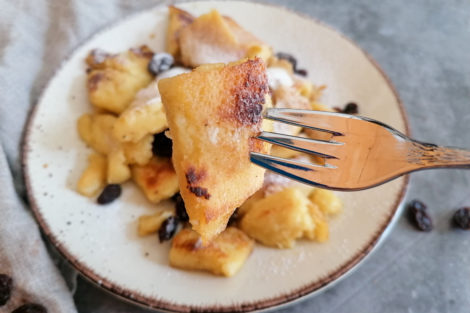 Schneller Kaiserschmarrn ohne Backen