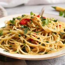 Spaghetti aglio e Olio