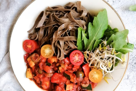 Leckere Gemüsebolognese in 10 Minuten