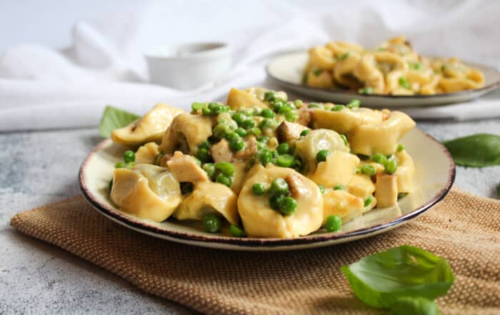 Tortellini alla Panna vegetarisch