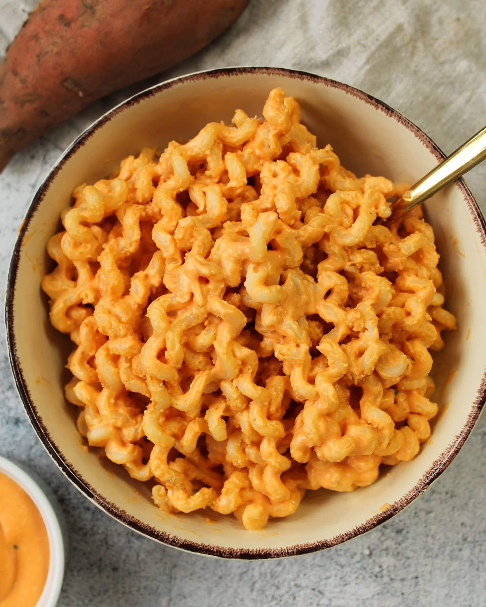 Pasta mit Süßkartoffel Mascarpone Soße