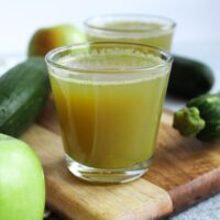 Zucchini Saft mit Apfel