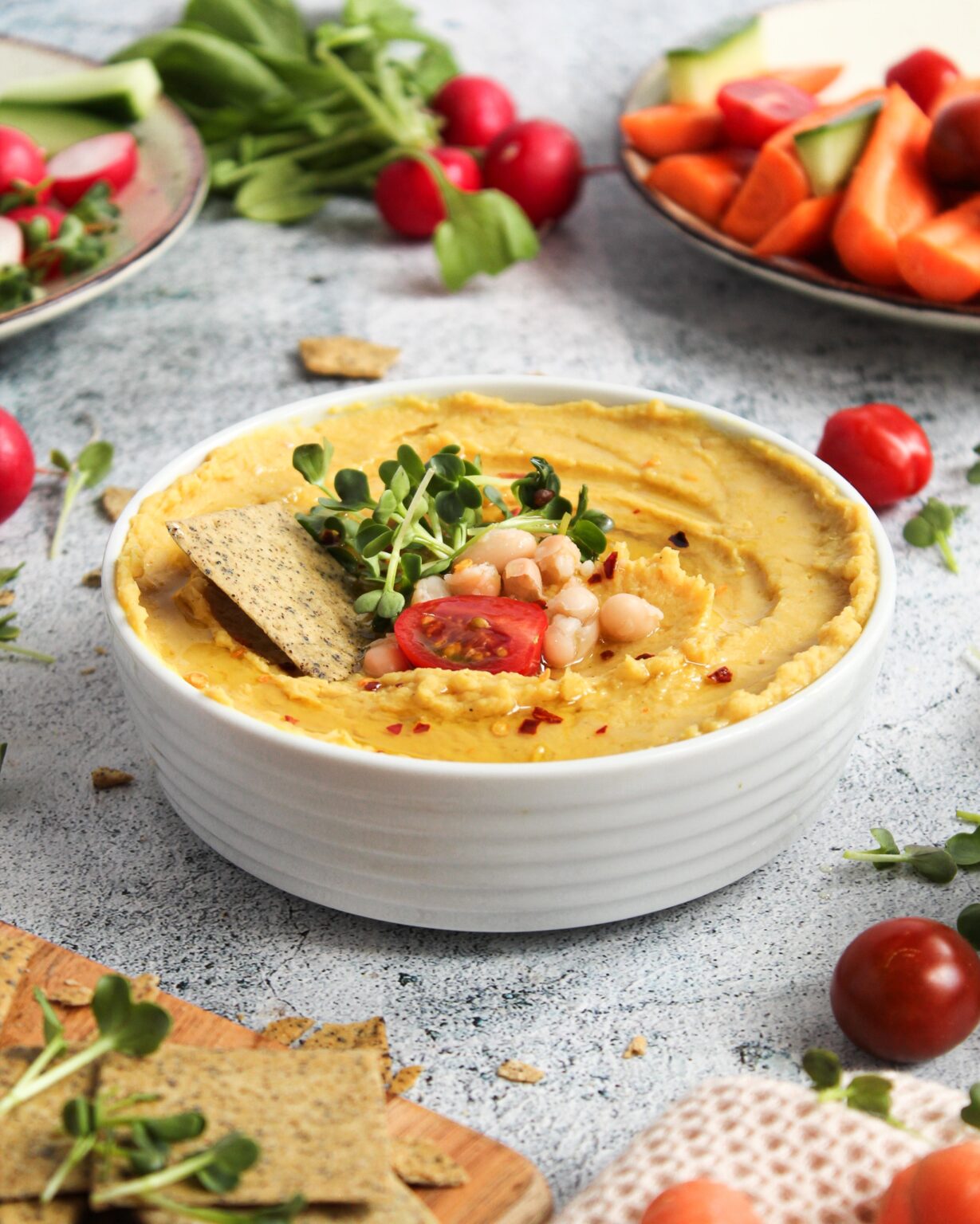 Weiße Bohnen Aufstrich vegan (aus Cannellini Bohnen)