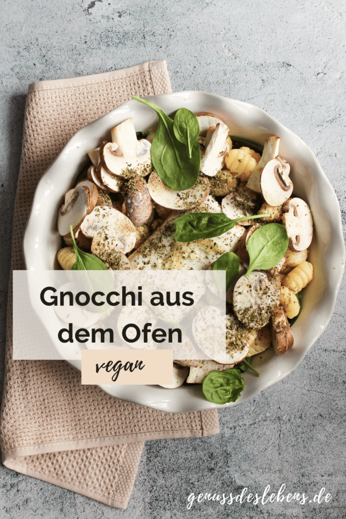 Gnocchi mit Spinat und Pilzen