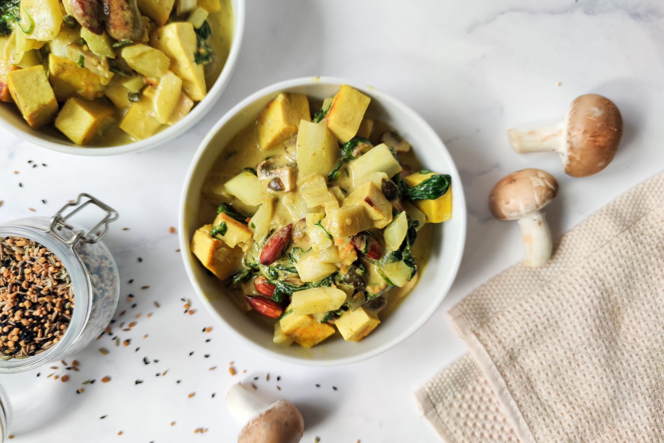 Keto Curry mit Kokosmilch|