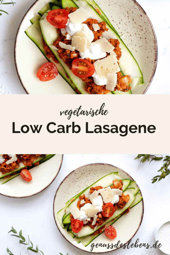 low carb lasagne vegetarisch