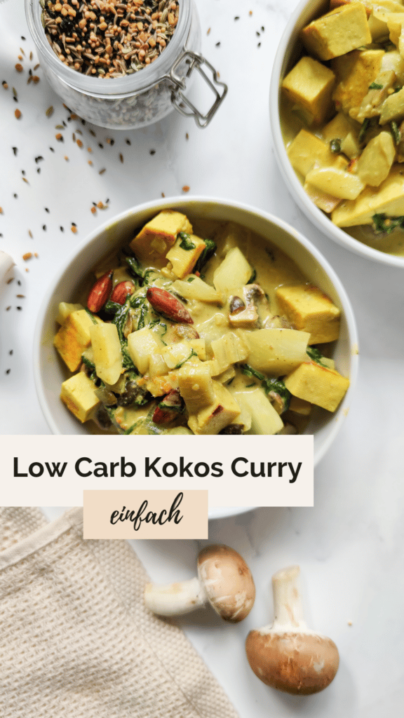 Low Carb Kokos Curry | Keto Rezept nur 11g Kohlenhydrate