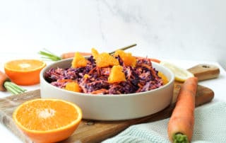 Rotkohl Salat vegan