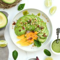 Gemüse Carpaccio mit Avocado