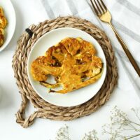 Blumenkohl Steak aus dem Backofen