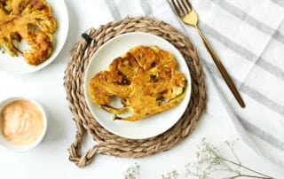 Blumenkohl Steak aus dem Backofen