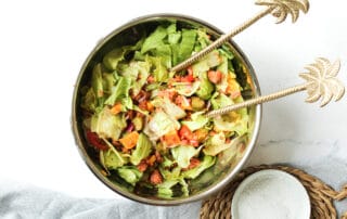 Big Mac Salat vegetarisch