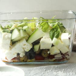 Griechischer Salat Low Carb