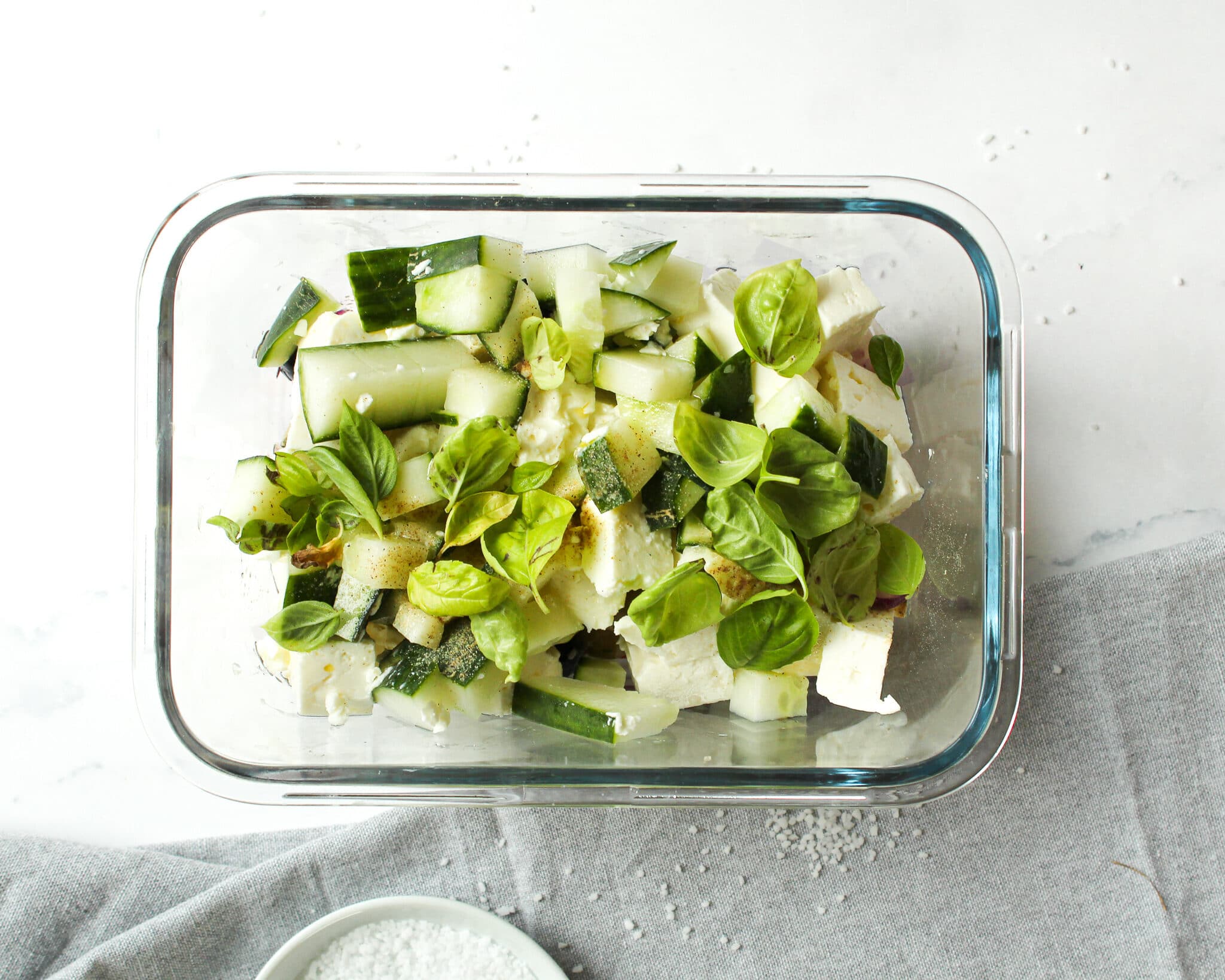 Low Carb Griechischer Salat
