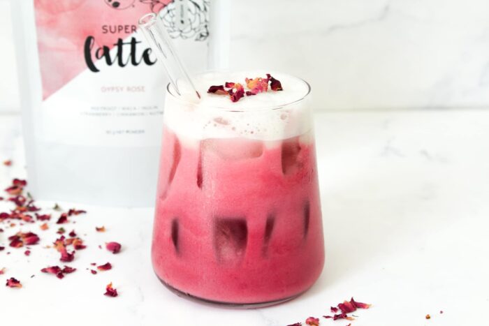 Rote Beete Latte
