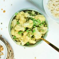 Blumenkohl Curry mit Kokosmilch