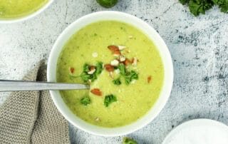 Rosenkohlsuppe vegan