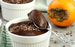 Zuckerfreier Schoko Pudding aus Kaki