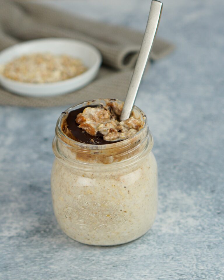 Overnight Oats Grundrezept – Snickers Oats
