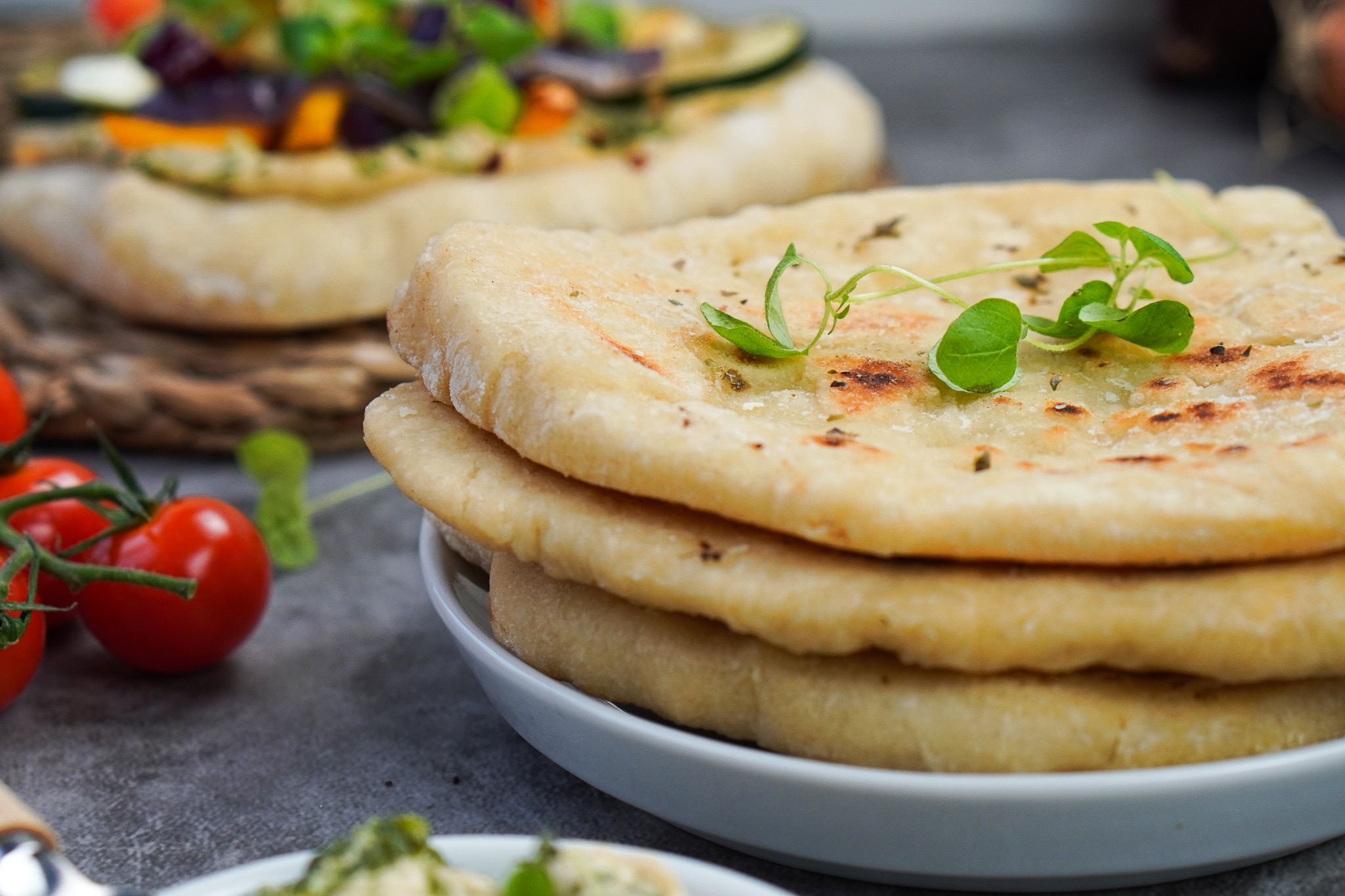 Pita Brot selber machen – aus nur 5 Zutaten