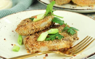 Kohlrabischnitzel vegan
