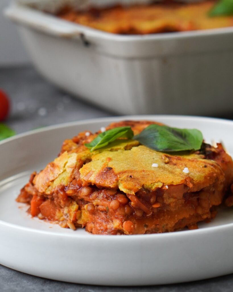 Rote Linsen Lasagne Thermomix