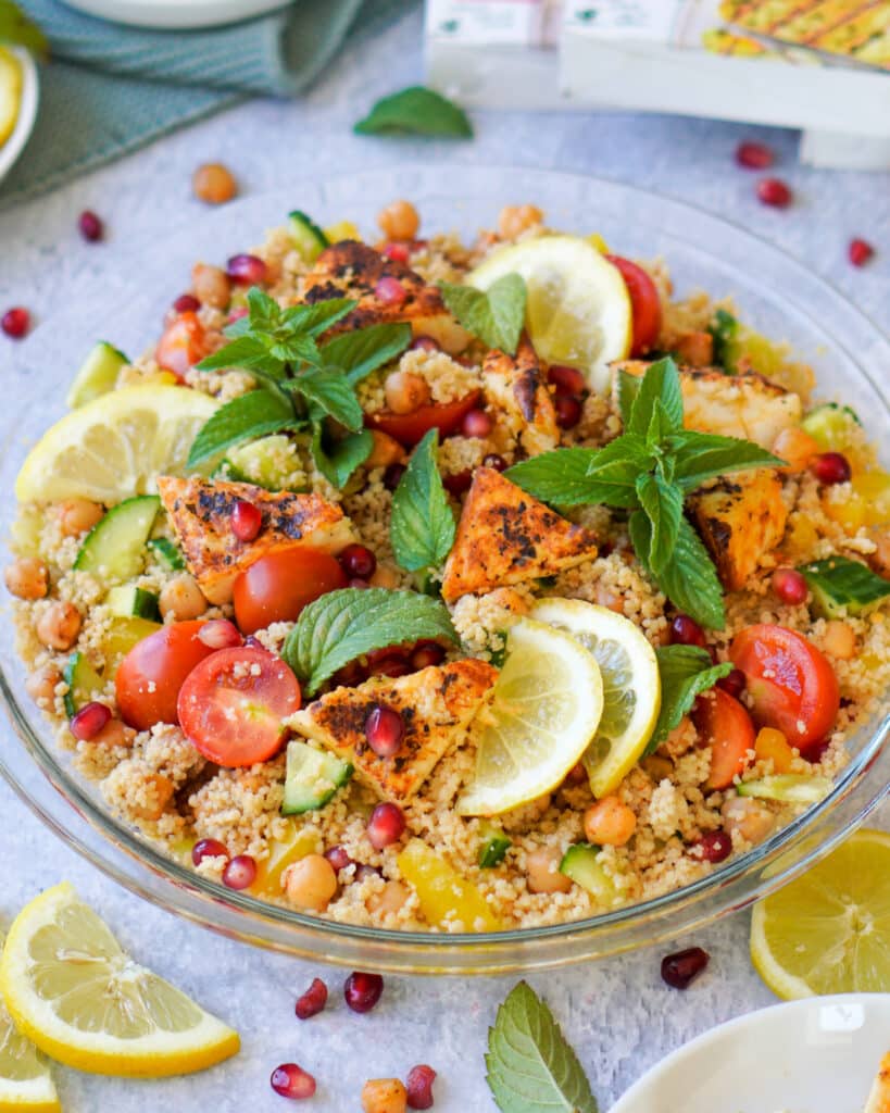 Veganer Couscous Salat orientalisch
