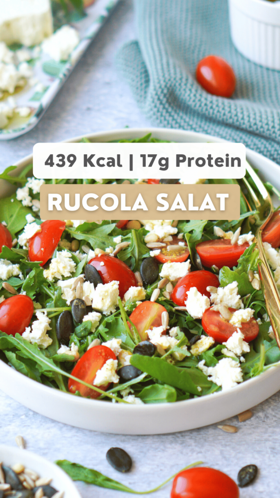 Rucola Salat mit Tomaten und Feta - Genuss des Lebens: Gesunde Rezepte Rucola Salat mit Tomaten und Feta - Genuss des Lebens: Gesunde Rezepte