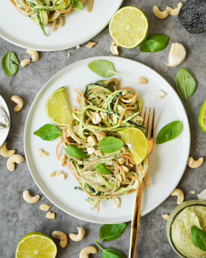 Pasta Mit Avocado Pesto – Vegan