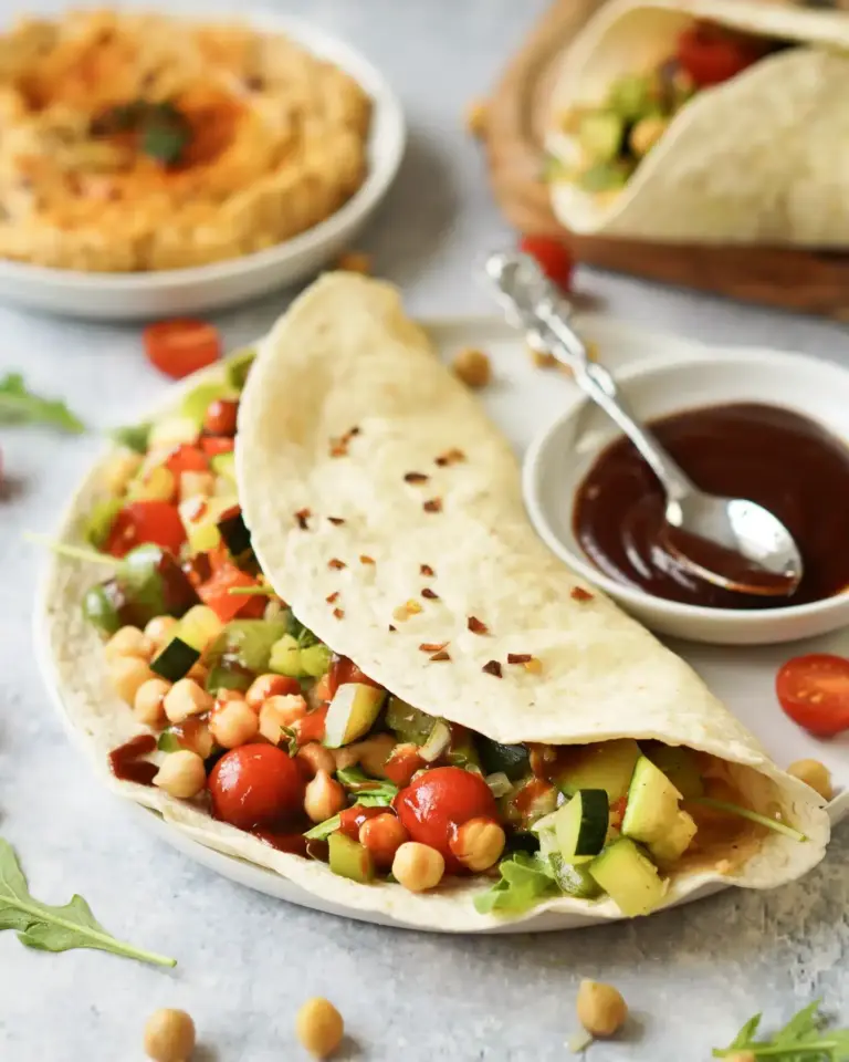 Veganer High Protein Wrap