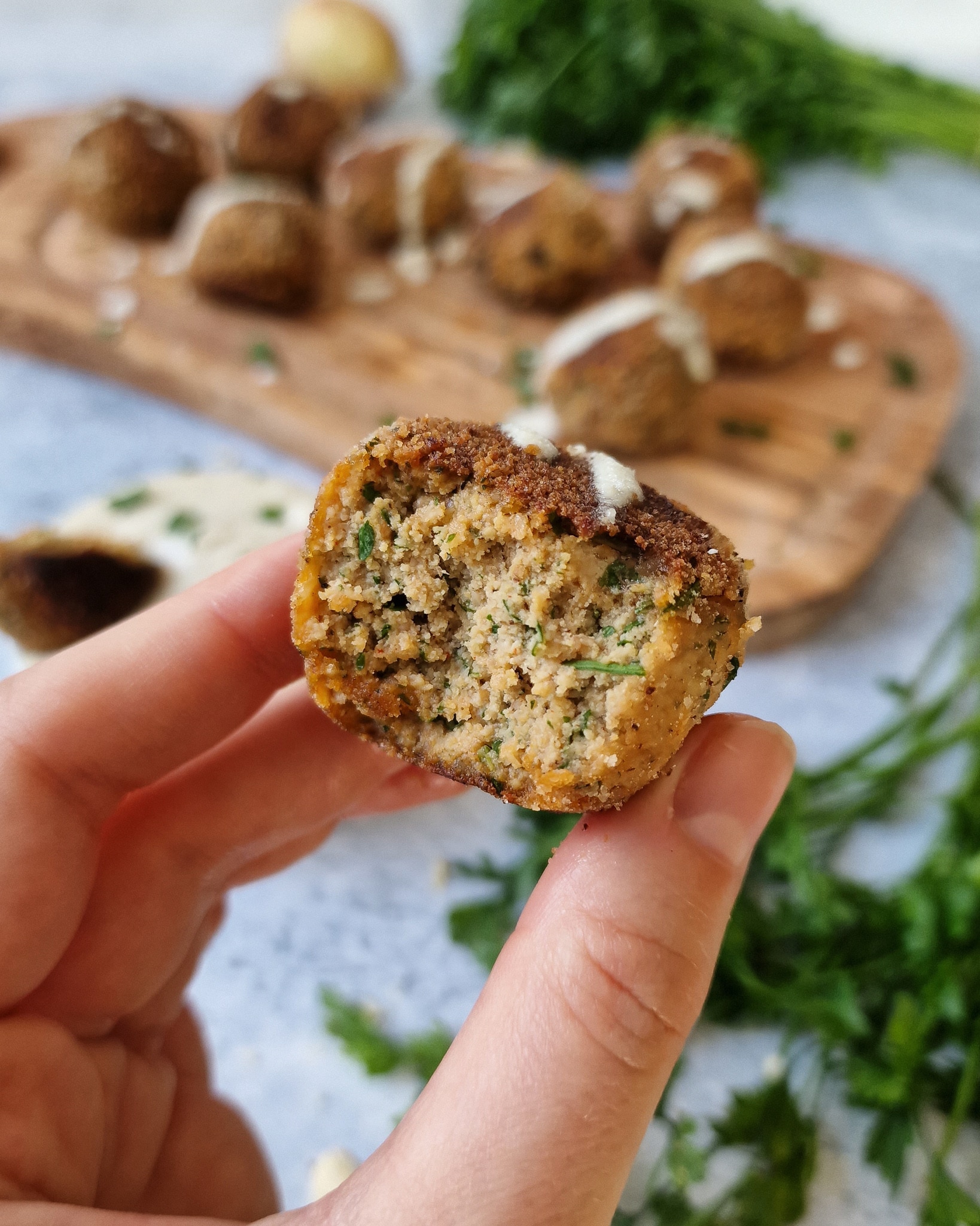 Tofu Bällchen High Protein Tofu Snack