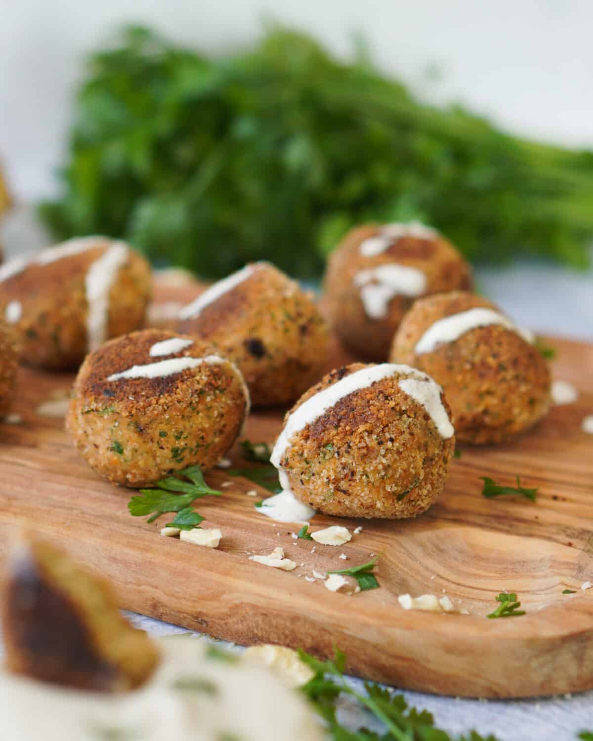 Tofu Bällchen | High Protein Tofu Snack