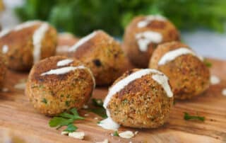 Tofu Bällchen | High Protein Tofu Snack