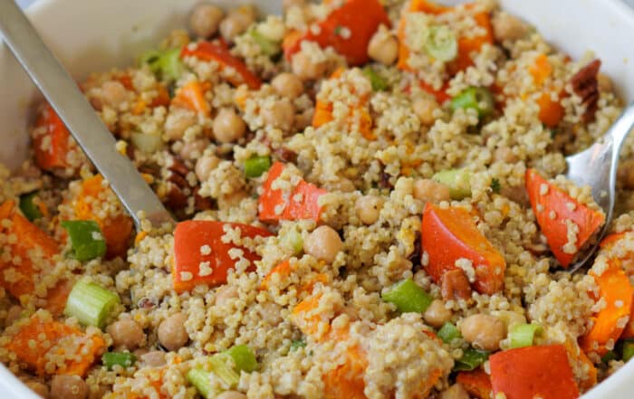 Quinoa Kürbis Salat