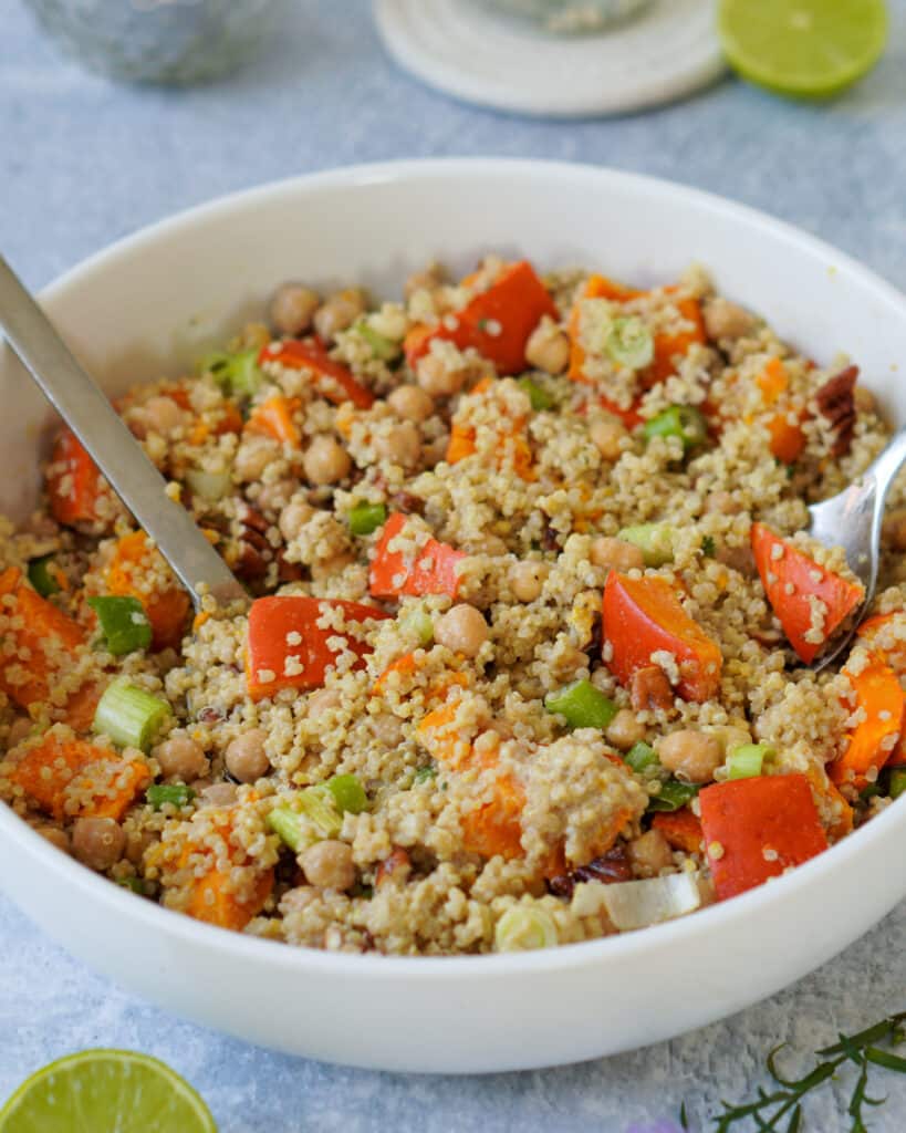 Quinoa Kürbis Salat – vegan