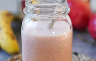 Granatapfel Smootihe mit Banane