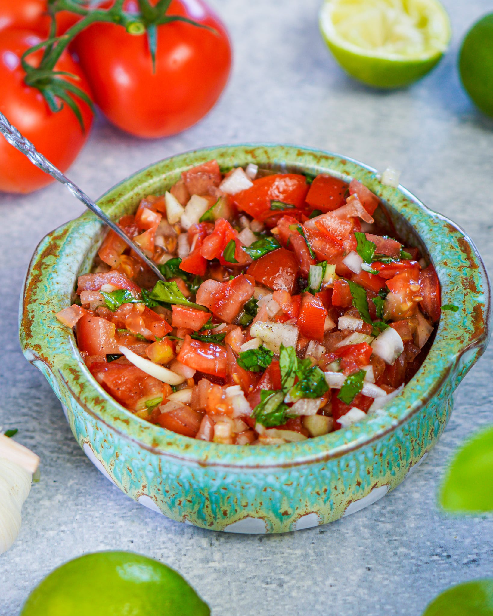 Tomaten Salsa für Tacos