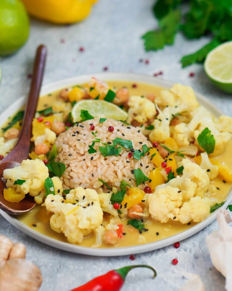 Blumenkohl Curry vegan