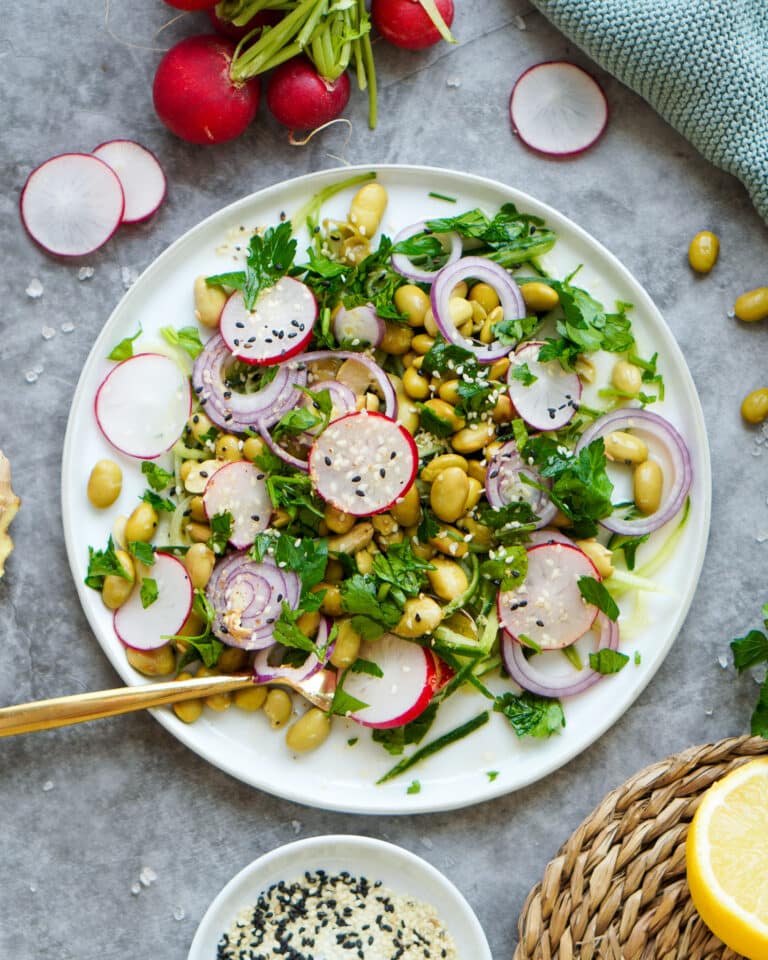 Asiatischer Edamame Salat