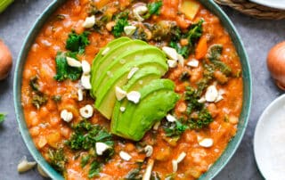 Grünkohleintopf mit weißen Bohnen | vegan