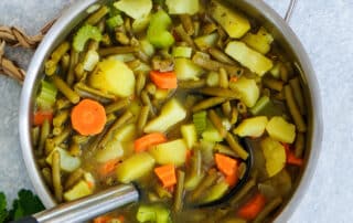 Grüne Bohnen Eintopf vegetarisch
