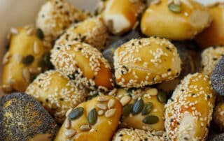 Laugenbällchen Party Snack | Laugen Konfekt