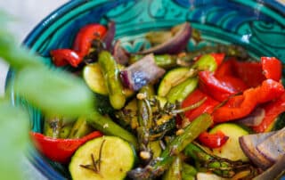 Grillgemüse mit würziger Marinade