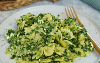 Spinat Feta Pasta | einfach