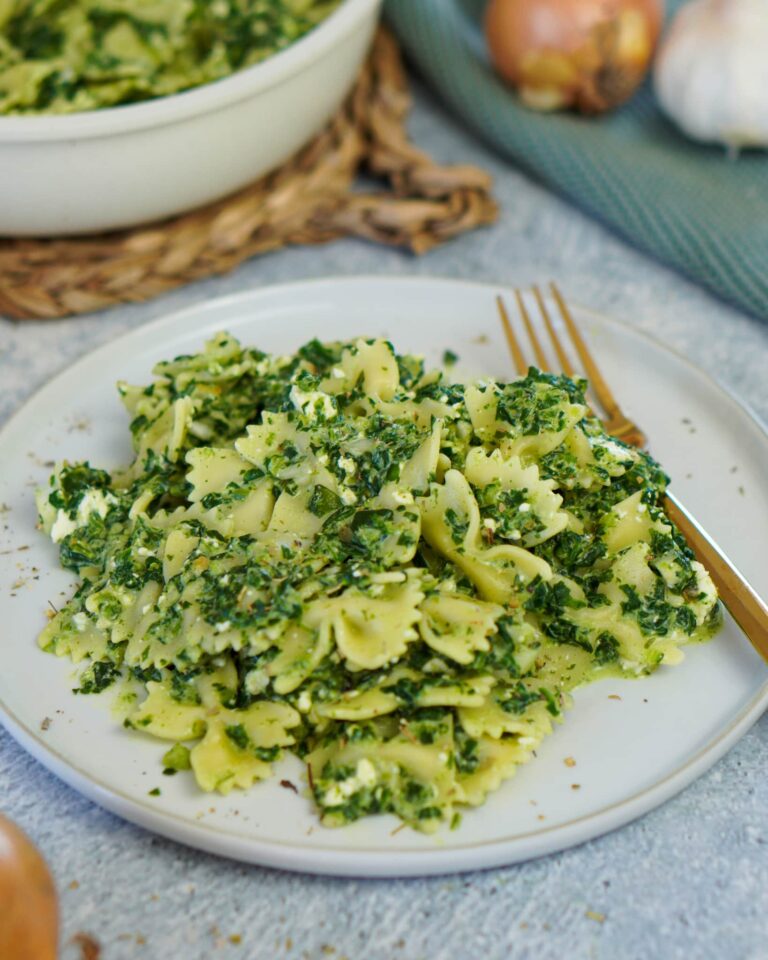 Spinat Feta Pasta | einfach